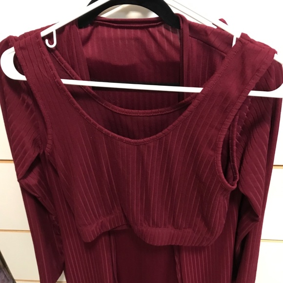 🌺Another elegant feeling, flowy, feminine 3 piece outfit. Very comfy🌺 - Picture 5 of 5